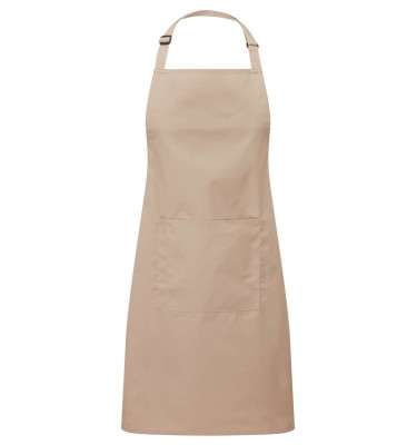 'COLOURS COLLECTION’ BIB APRON WITH POCKET