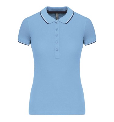 LADIES' SHORT-SLEEVED POLO SHIRT