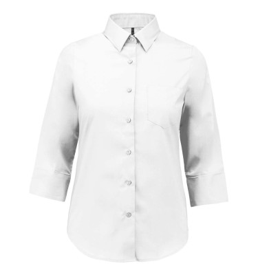 LADIES' 3/4 SLEEVED SHIRT