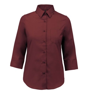 LADIES' 3/4 SLEEVED SHIRT