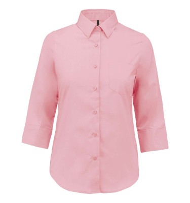 LADIES' 3/4 SLEEVED SHIRT