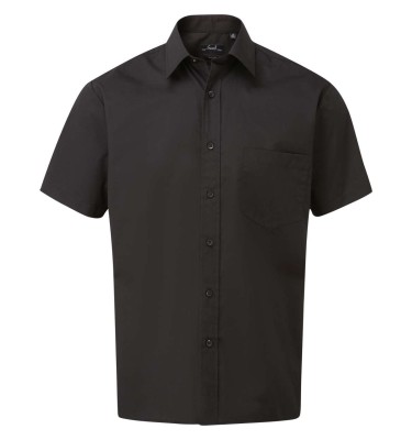 MEN'S SHORT SLEEVE POPLIN SHIRT