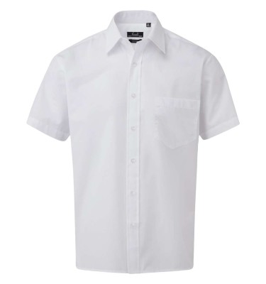 MEN'S SHORT SLEEVE POPLIN SHIRT