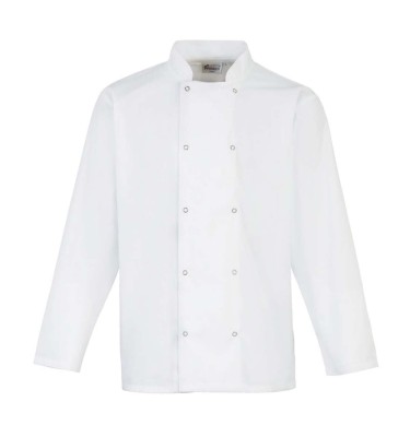 CHEF'S LONG SLEEVE STUD JACKET