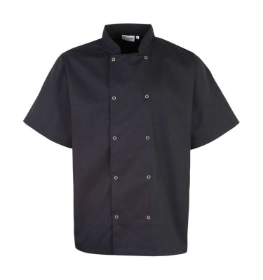 CHEF'S SHORT SLEEVE STUD JACKET