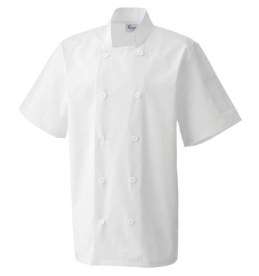 SHORT SLEEVE CHEF'S JACKET
