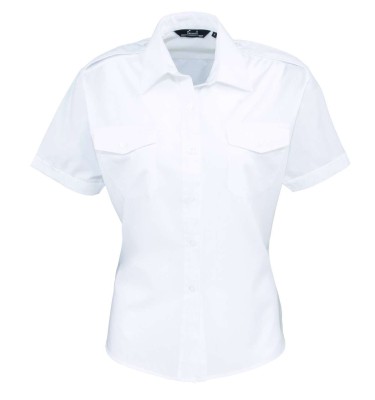 WOMEN'S SHORT SLEEVE PILOT SHIRT