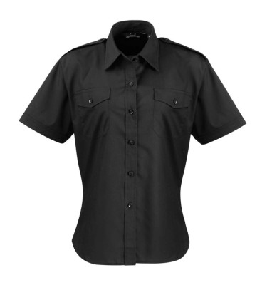 WOMEN'S SHORT SLEEVE PILOT SHIRT