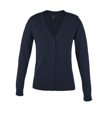 SOL'S GOLDEN WOMEN - V-NECK KNITTED CARDIGAN