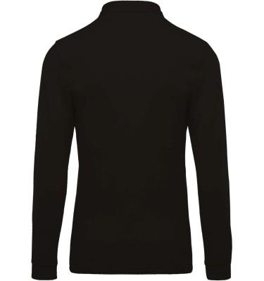 MEN'S LONG-SLEEVED PIQUÉ POLO SHIRT