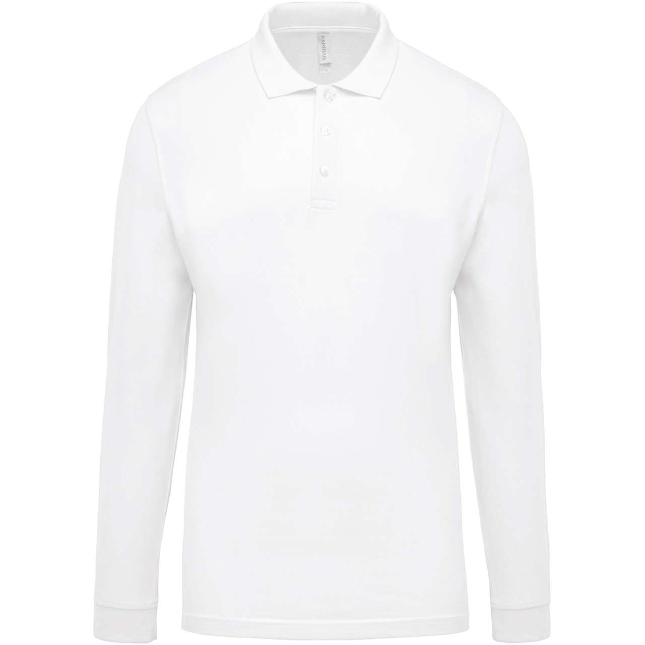MEN'S LONG-SLEEVED PIQUÉ POLO SHIRT