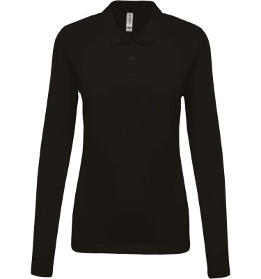 LADIES’ LONG-SLEEVED PIQUÉ POLO SHIRT