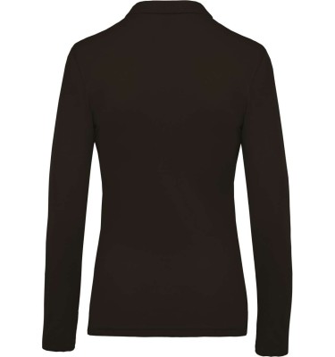 LADIES’ LONG-SLEEVED PIQUÉ POLO SHIRT