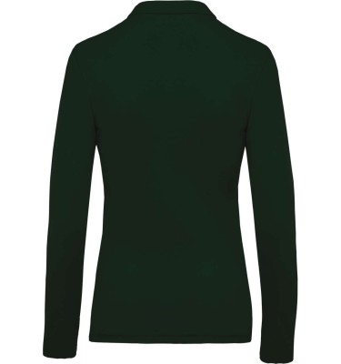 LADIES’ LONG-SLEEVED PIQUÉ POLO SHIRT