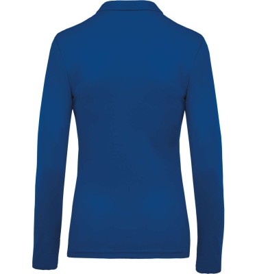 LADIES’ LONG-SLEEVED PIQUÉ POLO SHIRT