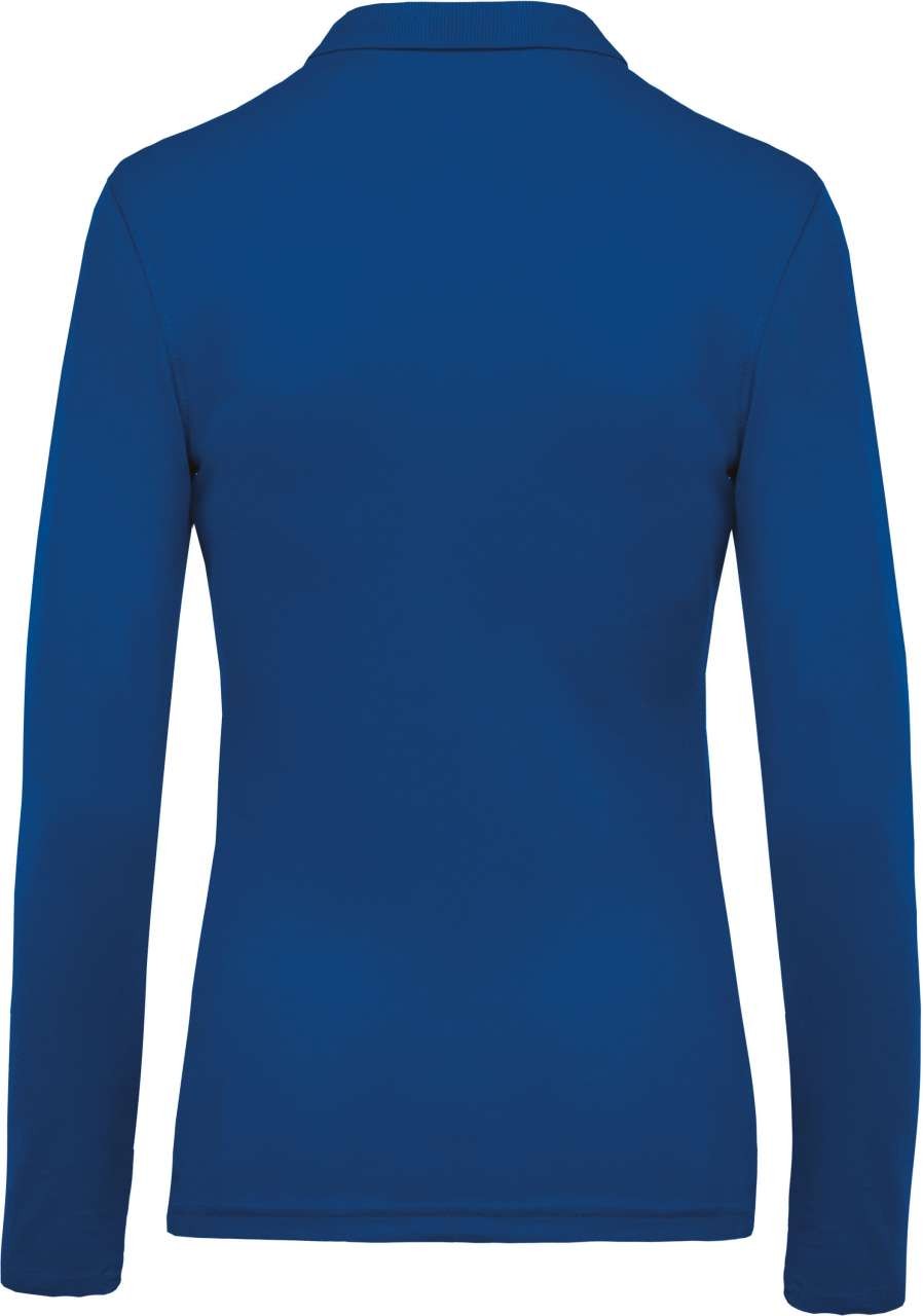 LADIES’ LONG-SLEEVED PIQUÉ POLO SHIRT
