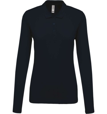 LADIES’ LONG-SLEEVED PIQUÉ POLO SHIRT