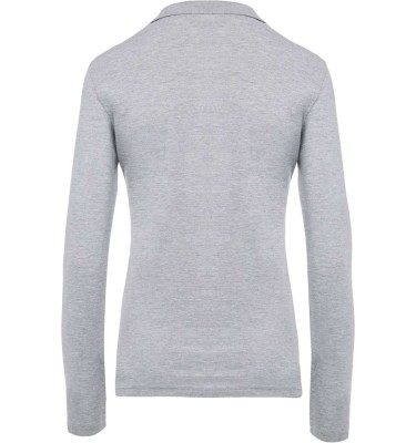 LADIES’ LONG-SLEEVED PIQUÉ POLO SHIRT