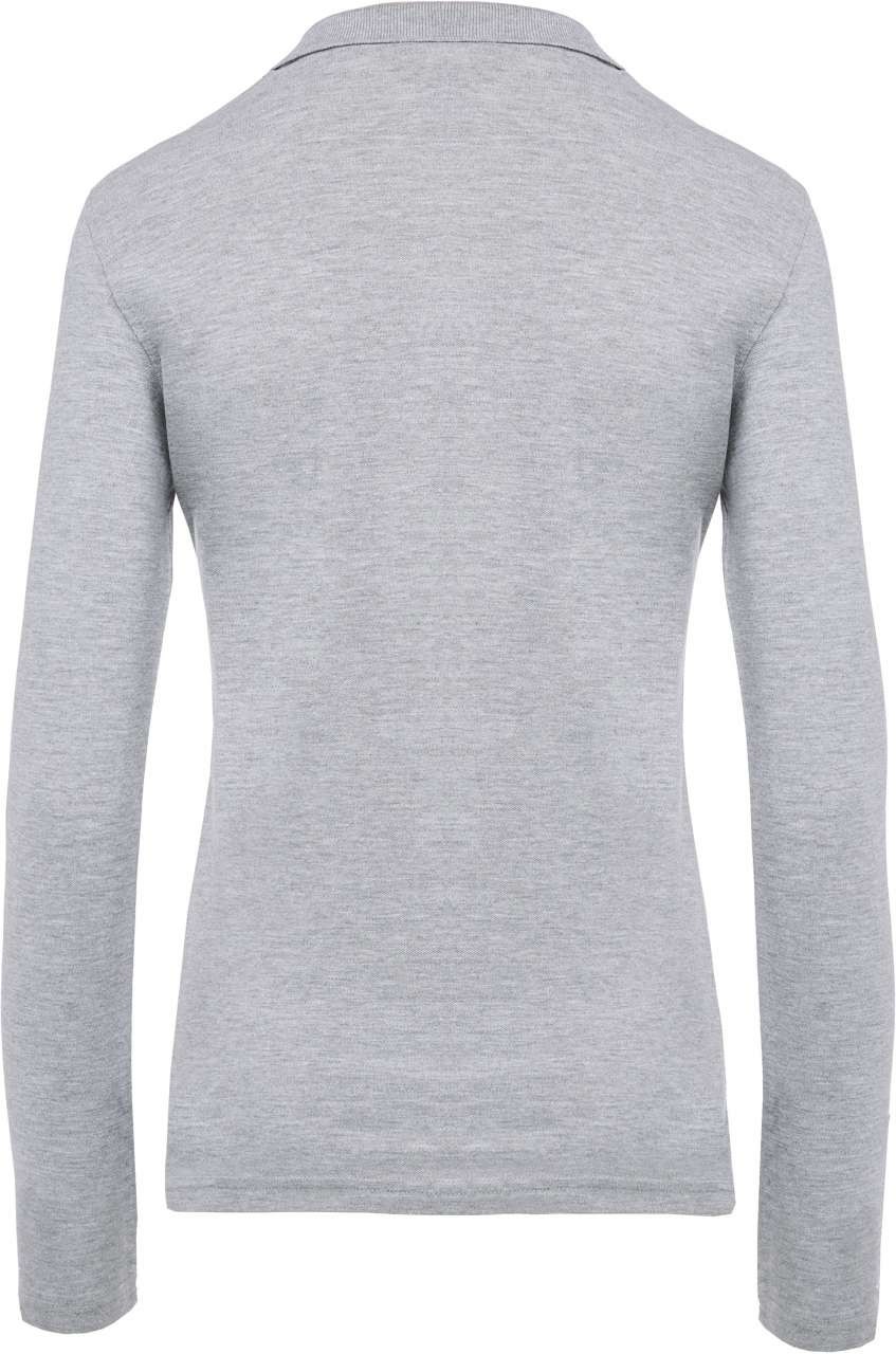 LADIES’ LONG-SLEEVED PIQUÉ POLO SHIRT