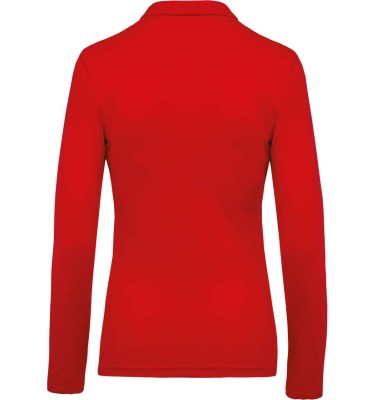 LADIES’ LONG-SLEEVED PIQUÉ POLO SHIRT