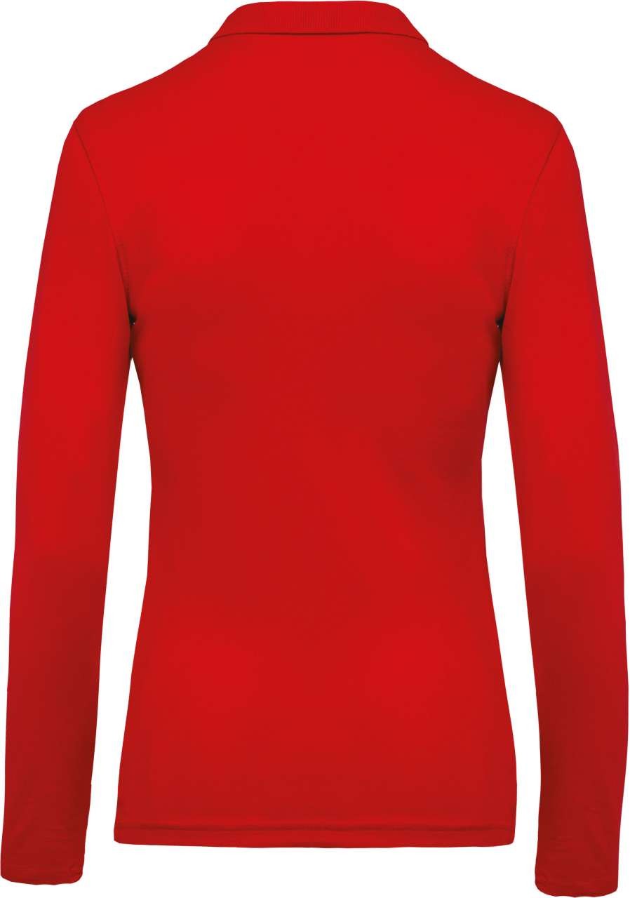 LADIES’ LONG-SLEEVED PIQUÉ POLO SHIRT