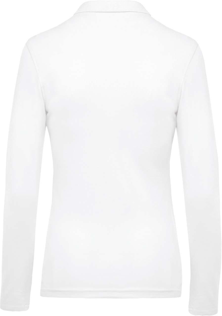 LADIES’ LONG-SLEEVED PIQUÉ POLO SHIRT