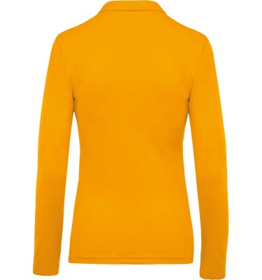 LADIES’ LONG-SLEEVED PIQUÉ POLO SHIRT