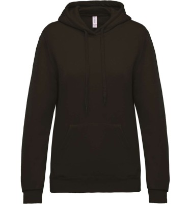 LADIES’ HOODED SWEATSHIRT