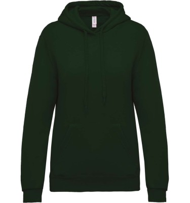 LADIES’ HOODED SWEATSHIRT