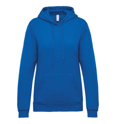 LADIES’ HOODED SWEATSHIRT