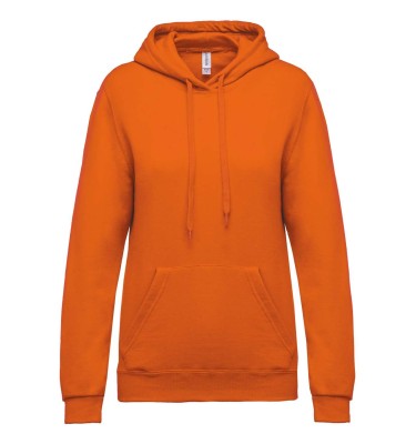 LADIES’ HOODED SWEATSHIRT