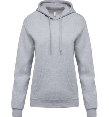 LADIES’ HOODED SWEATSHIRT