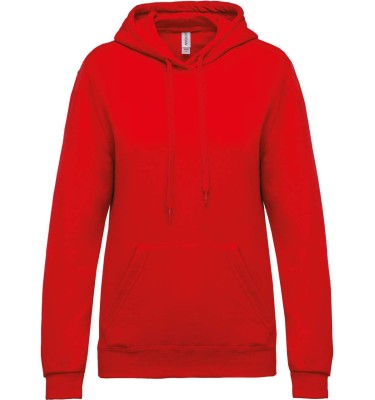 LADIES’ HOODED SWEATSHIRT