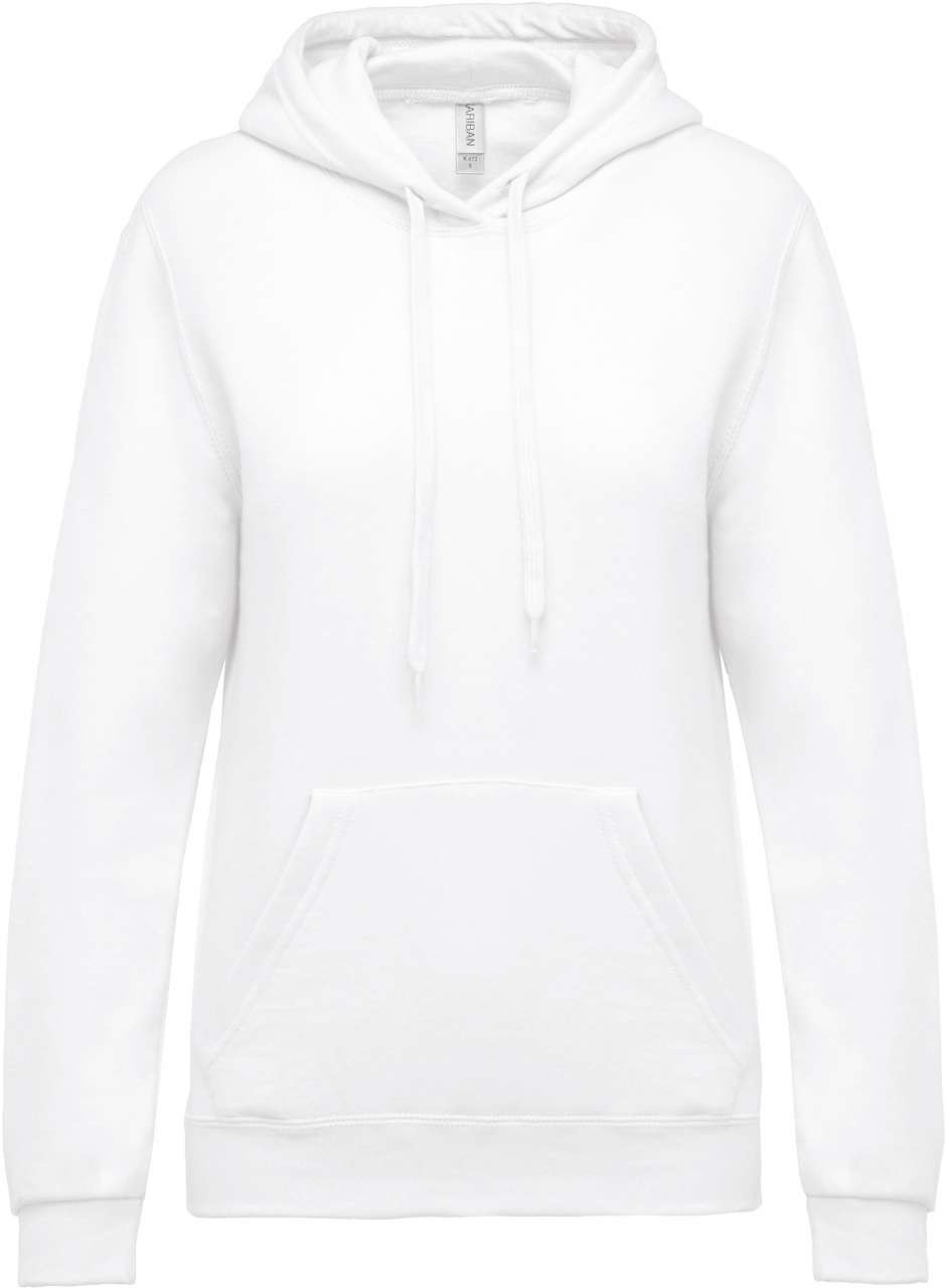 LADIES’ HOODED SWEATSHIRT