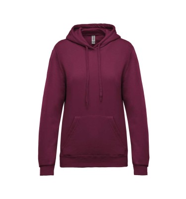 LADIES’ HOODED SWEATSHIRT