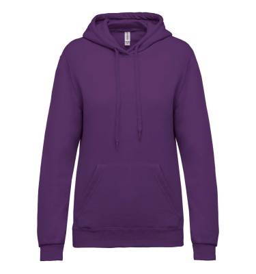 LADIES’ HOODED SWEATSHIRT