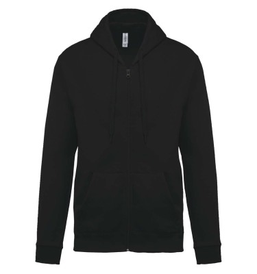 FULL ZIP HOODED SWEATSHIRT