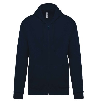 FULL ZIP HOODED SWEATSHIRT