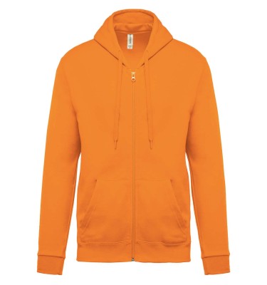 FULL ZIP HOODED SWEATSHIRT