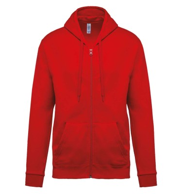 FULL ZIP HOODED SWEATSHIRT