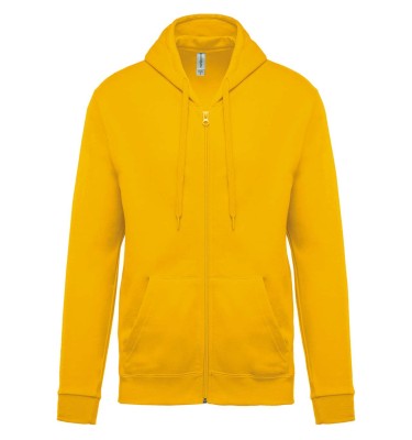 FULL ZIP HOODED SWEATSHIRT