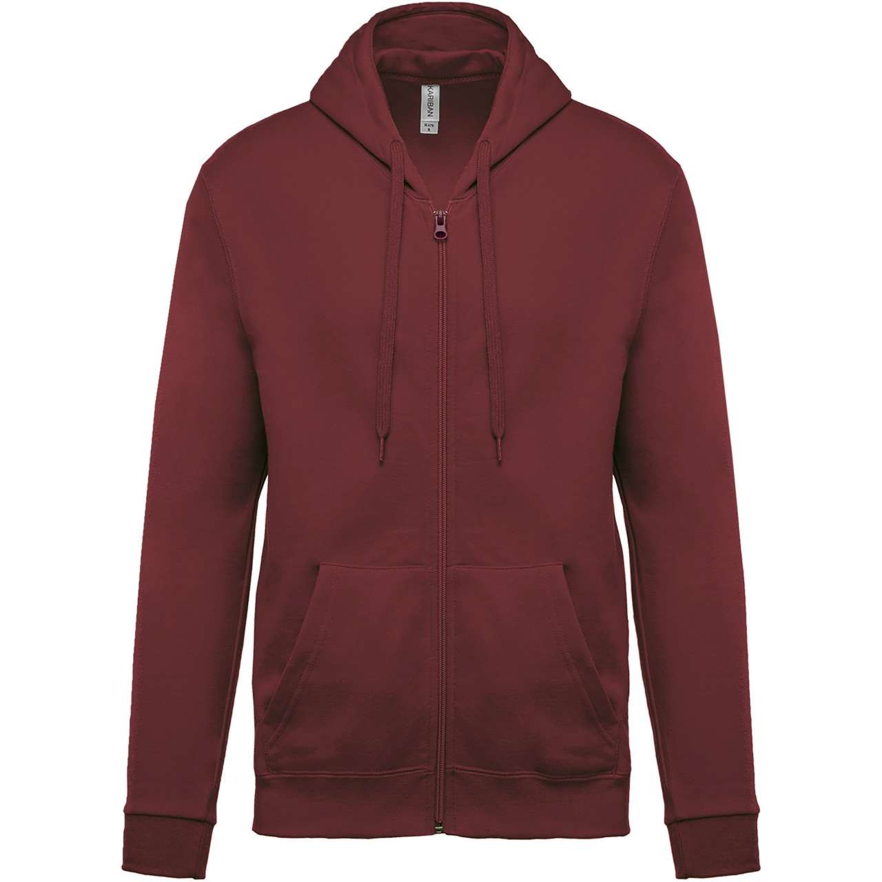 FULL ZIP HOODED SWEATSHIRT
