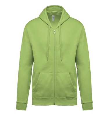FULL ZIP HOODED SWEATSHIRT