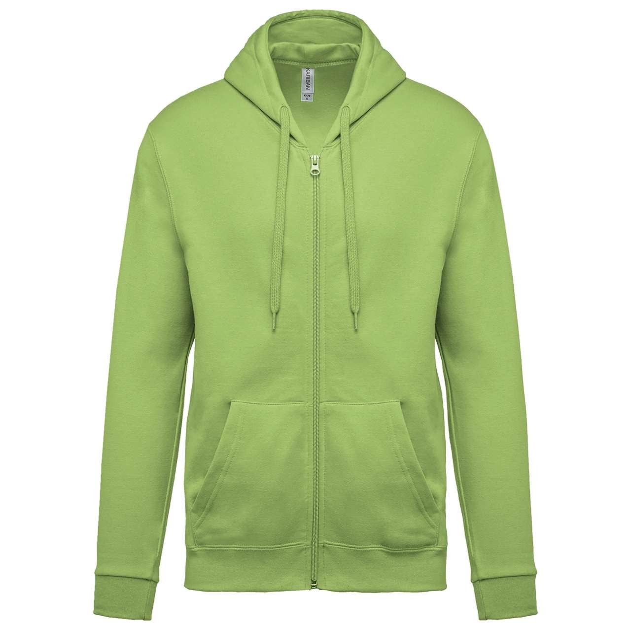 FULL ZIP HOODED SWEATSHIRT