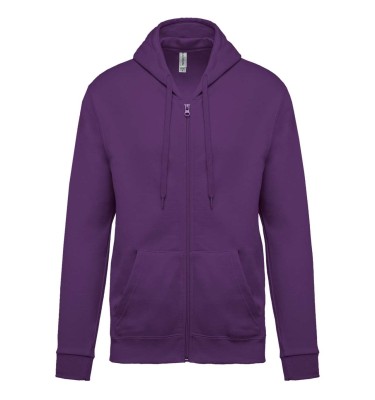 FULL ZIP HOODED SWEATSHIRT
