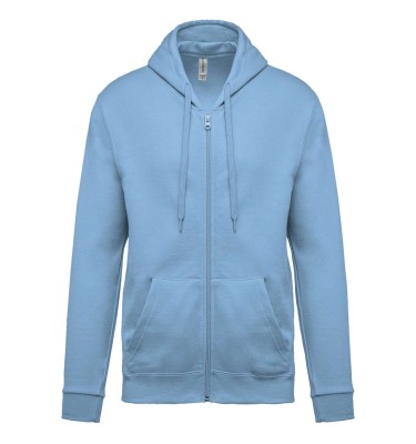 FULL ZIP HOODED SWEATSHIRT
