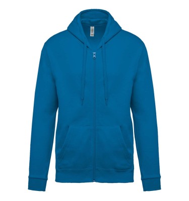 FULL ZIP HOODED SWEATSHIRT