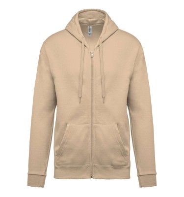 FULL ZIP HOODED SWEATSHIRT