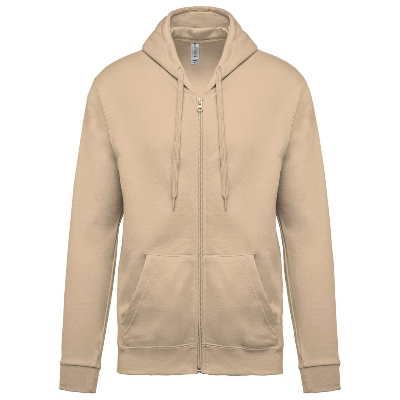 FULL ZIP HOODED SWEATSHIRT