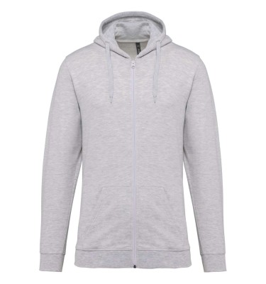 FULL ZIP HOODED SWEATSHIRT